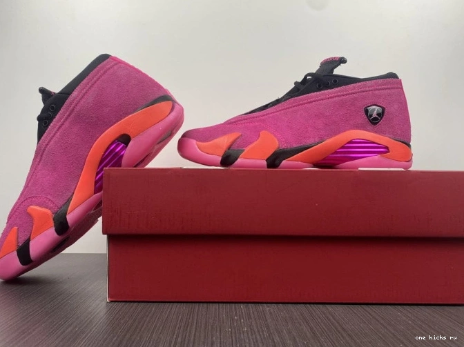 Rep Shocking Jordan (W) 14 Pink Low DH4121-600 Retro 0630